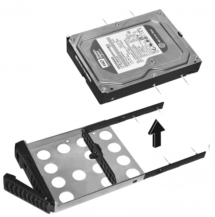 How do I replace a disk in my ReadyNAS OS 6 desktop storage system